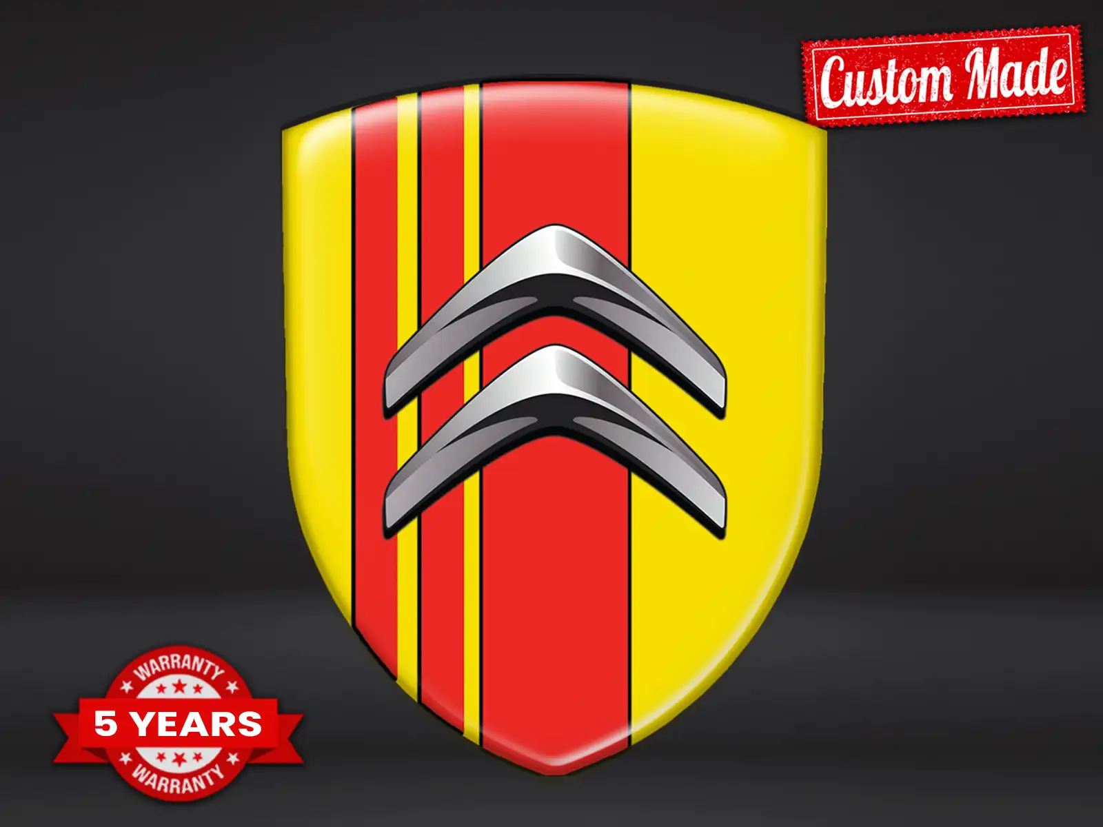 Citroen Sticker Bombé Moderne Stylé Max Édition Robuste